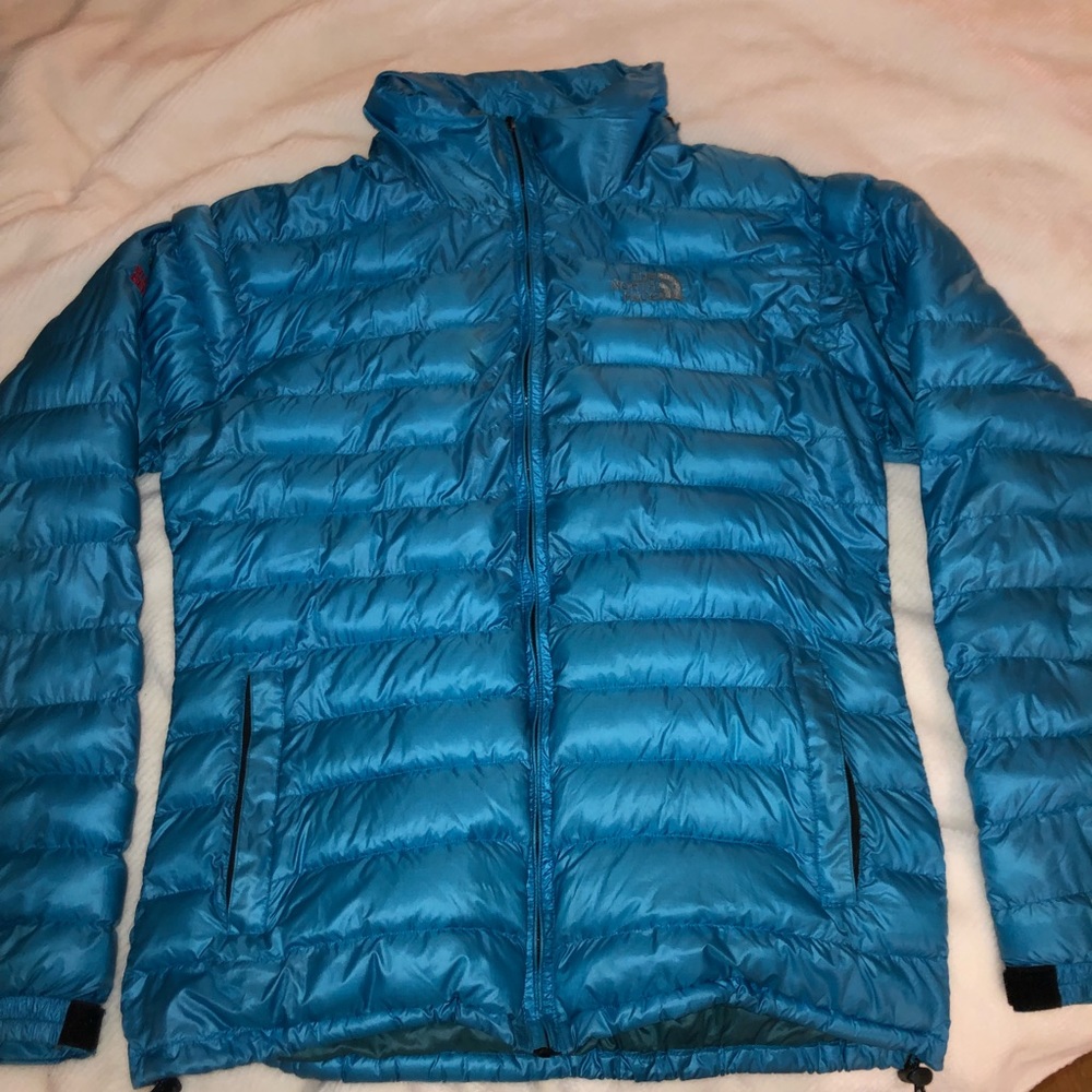 Women’s size Large Northface puffer coat torquise